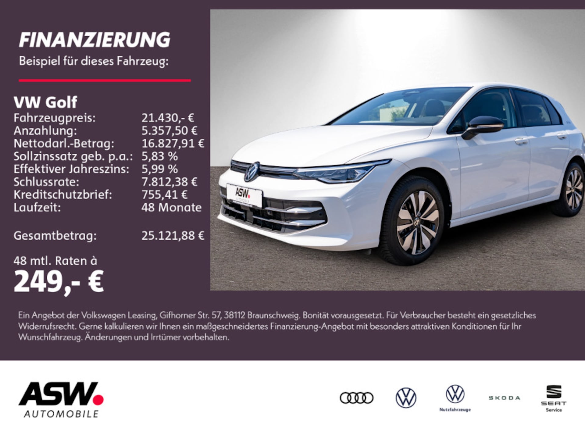 Volkswagen Golf Life