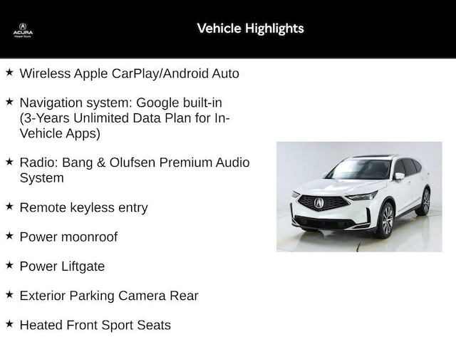 2025 Acura MDX