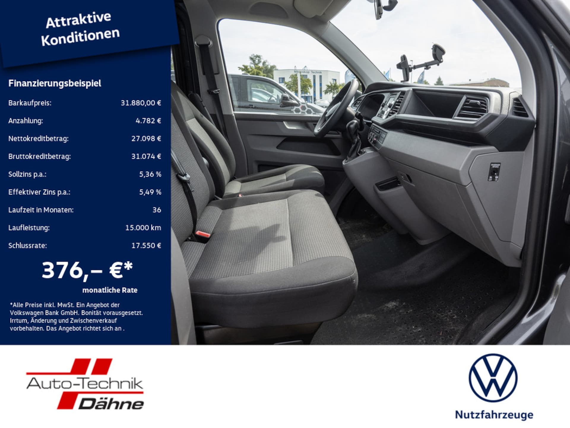 Volkswagen T6.1 Transporter Kombi langer Radstand