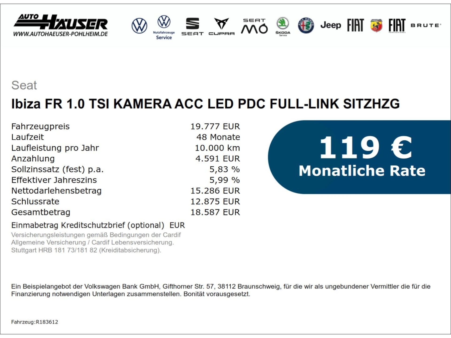 SEAT Ibiza FR