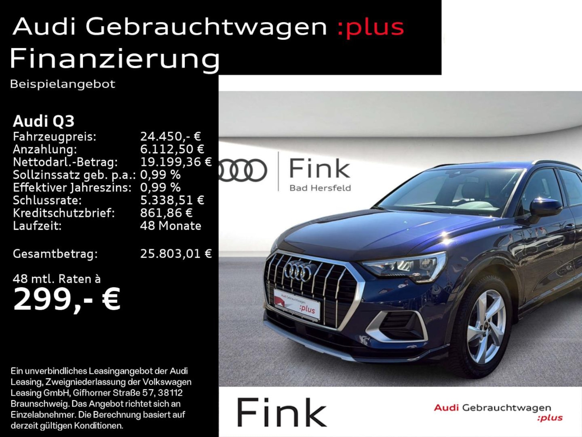 Audi Q3 SUV advanced