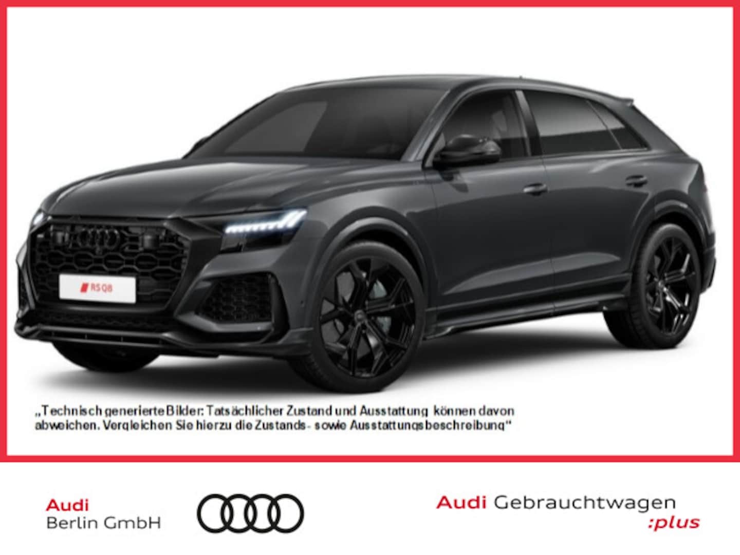 Bild über Audi RS Q8 TFSI quattro tiptronic - für weitere Informationen kontaktieren Sie den Audi Partner