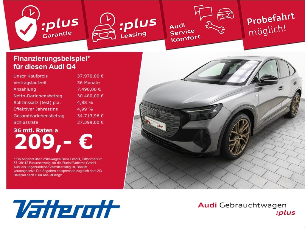 Image about Audi Q4 Sportback e-tron 50 e-tron quattro