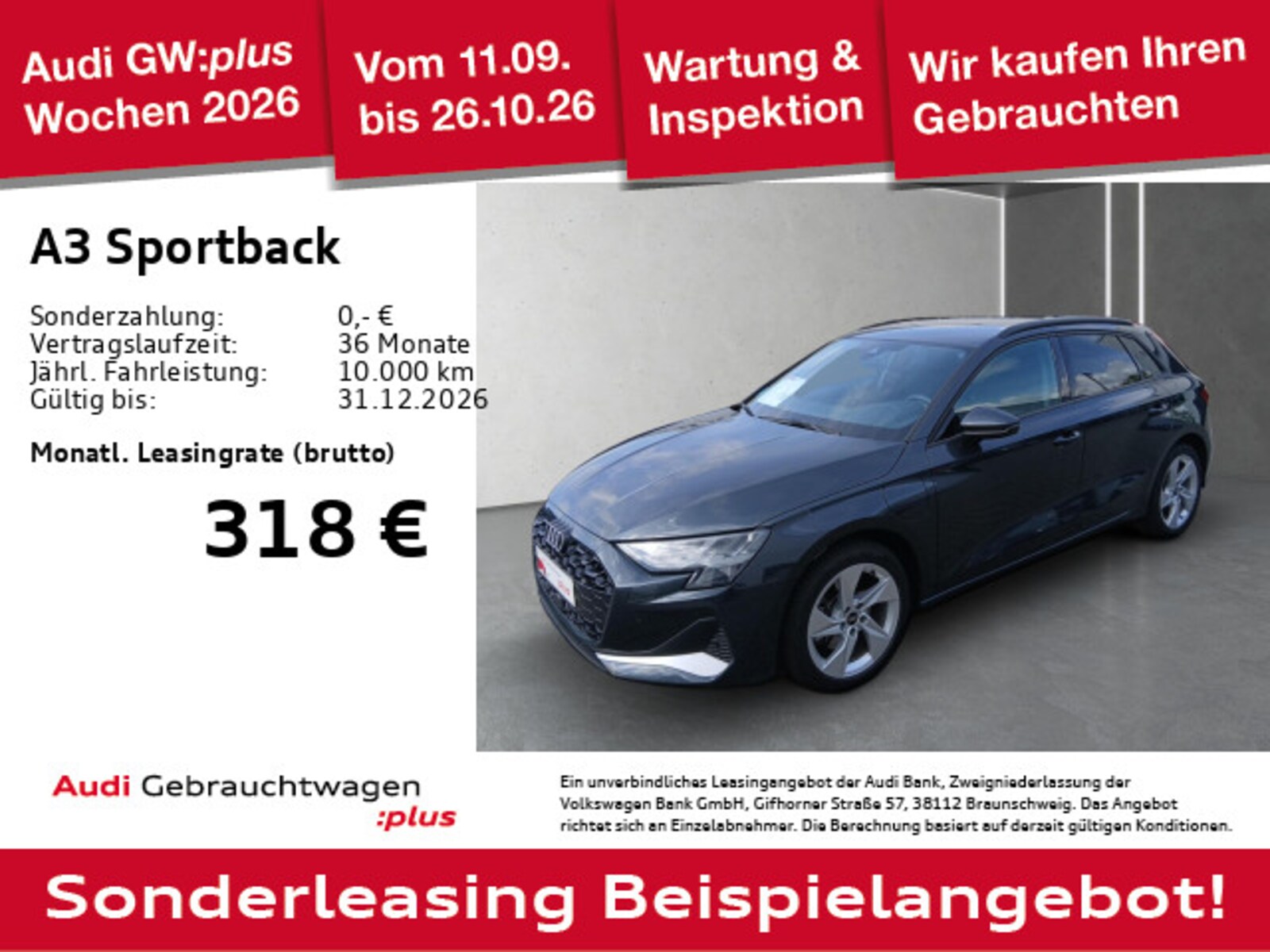 Audi A3 Sportback – Bild 2