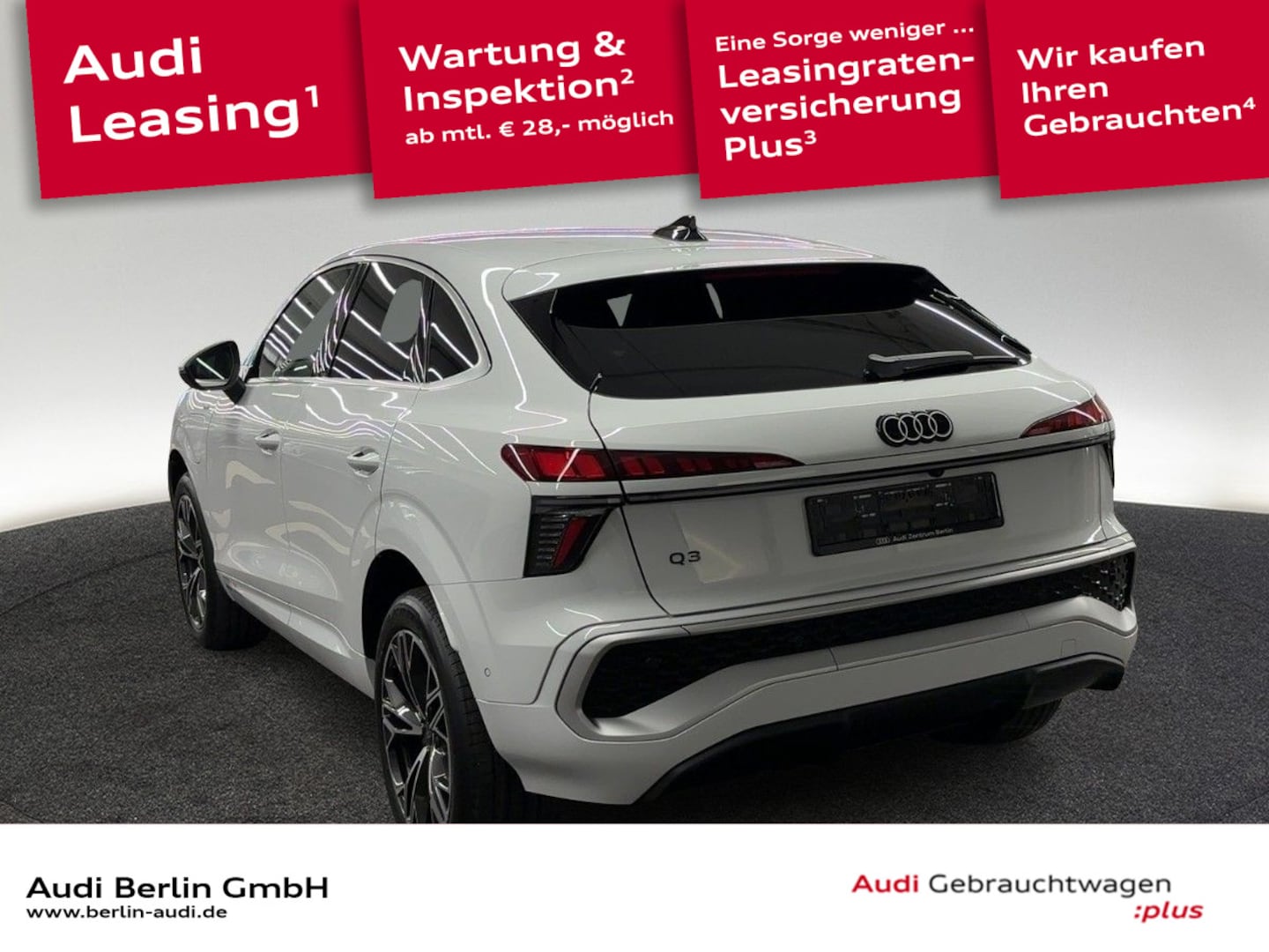 Bild über Audi Q3 Sportback e-hybrid e-hybrid 200 kW S tronic - für weitere Informationen kontaktieren Sie den Audi Partner
