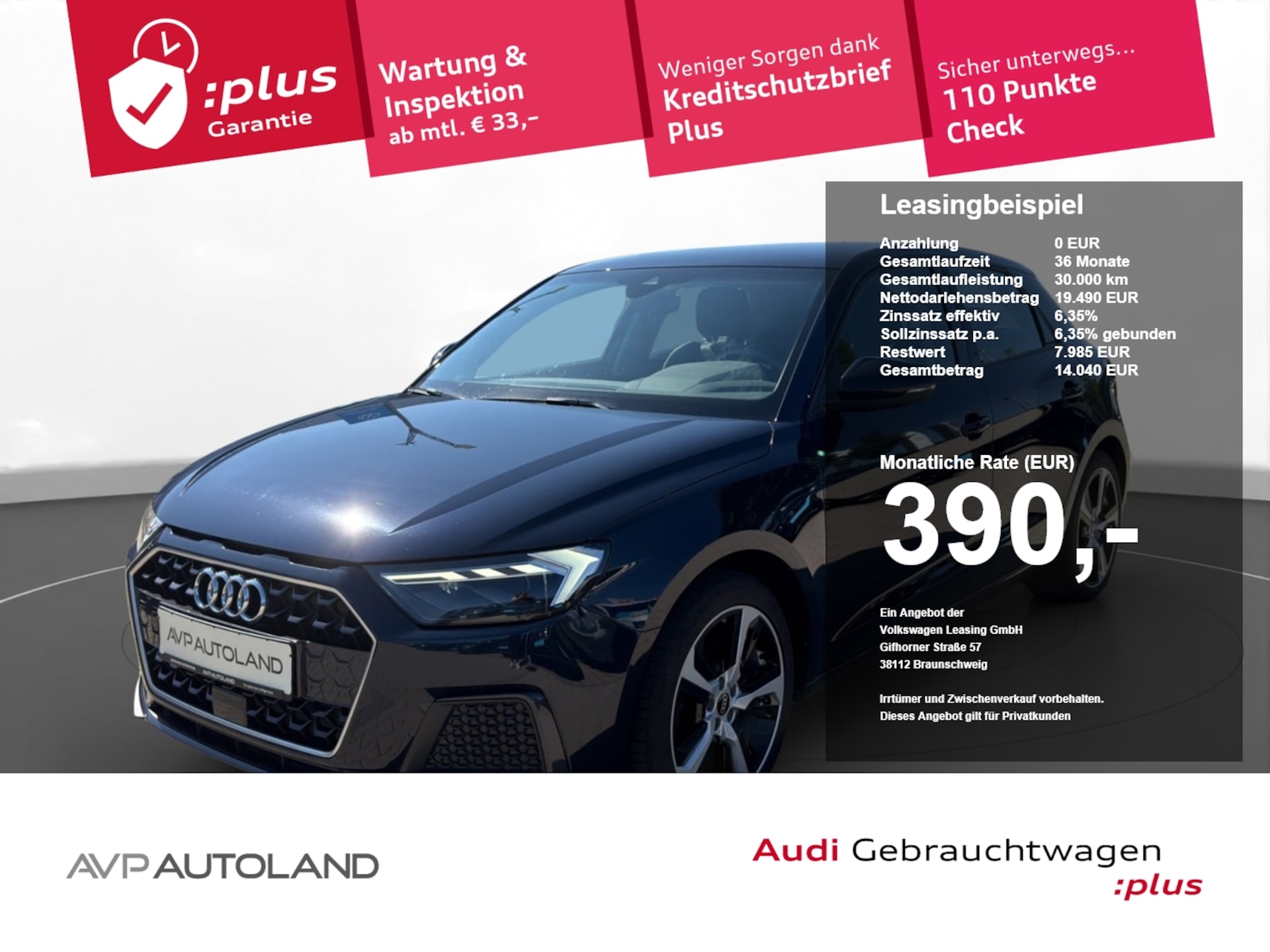 Audi A1 Sportback Advanced
