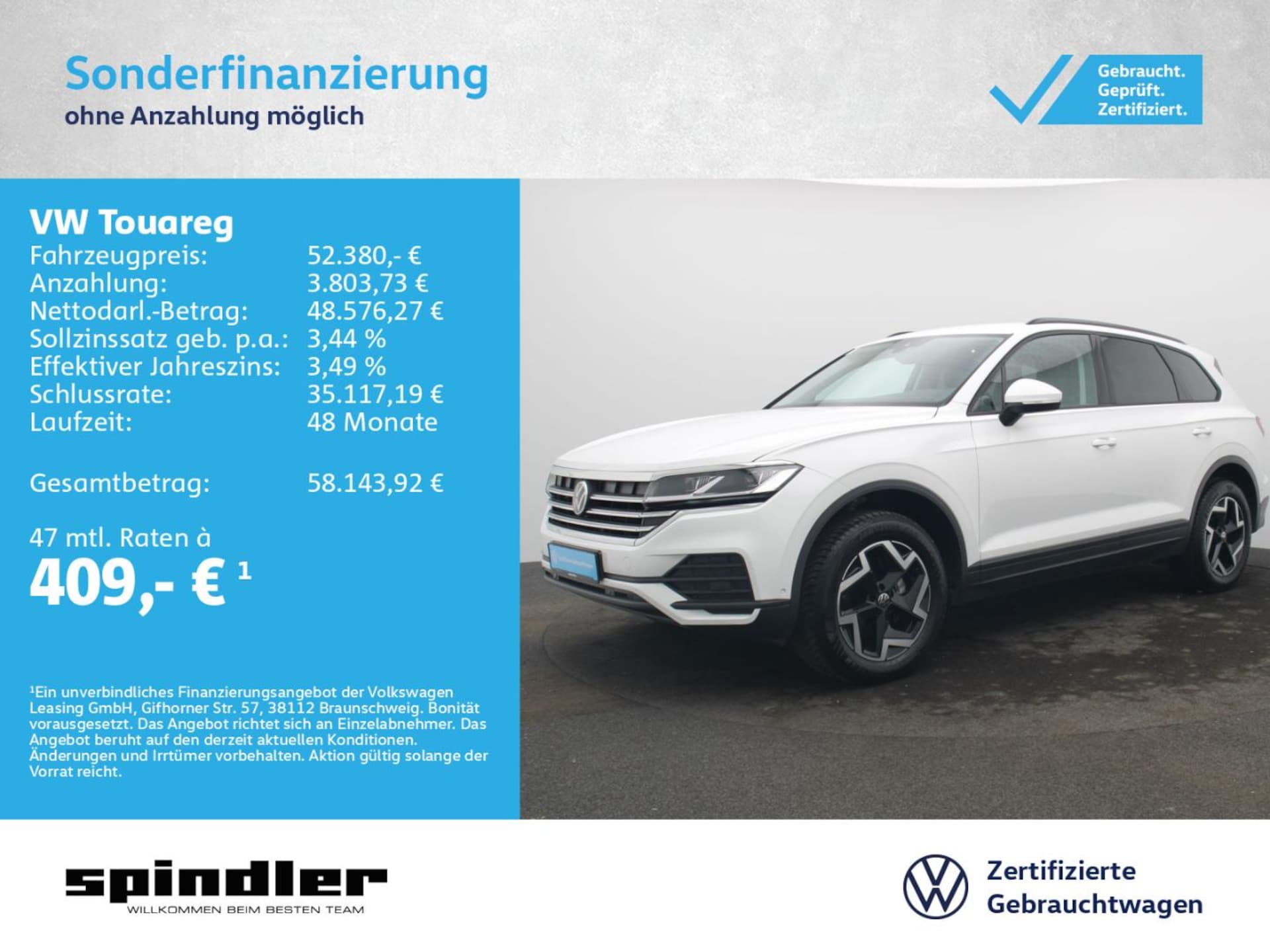 Volkswagen Touareg Basis-Modell