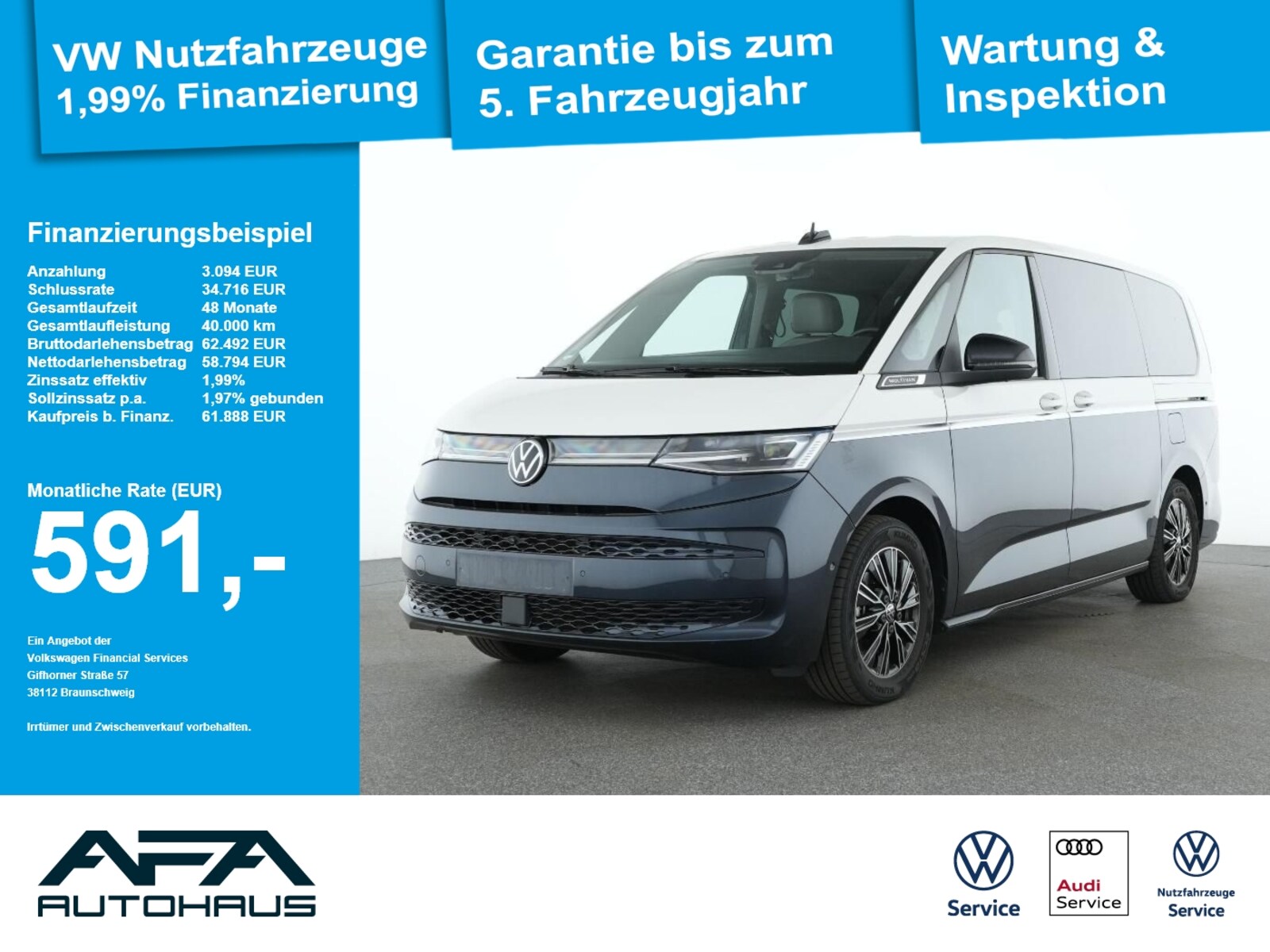 Volkswagen Multivan Langversion