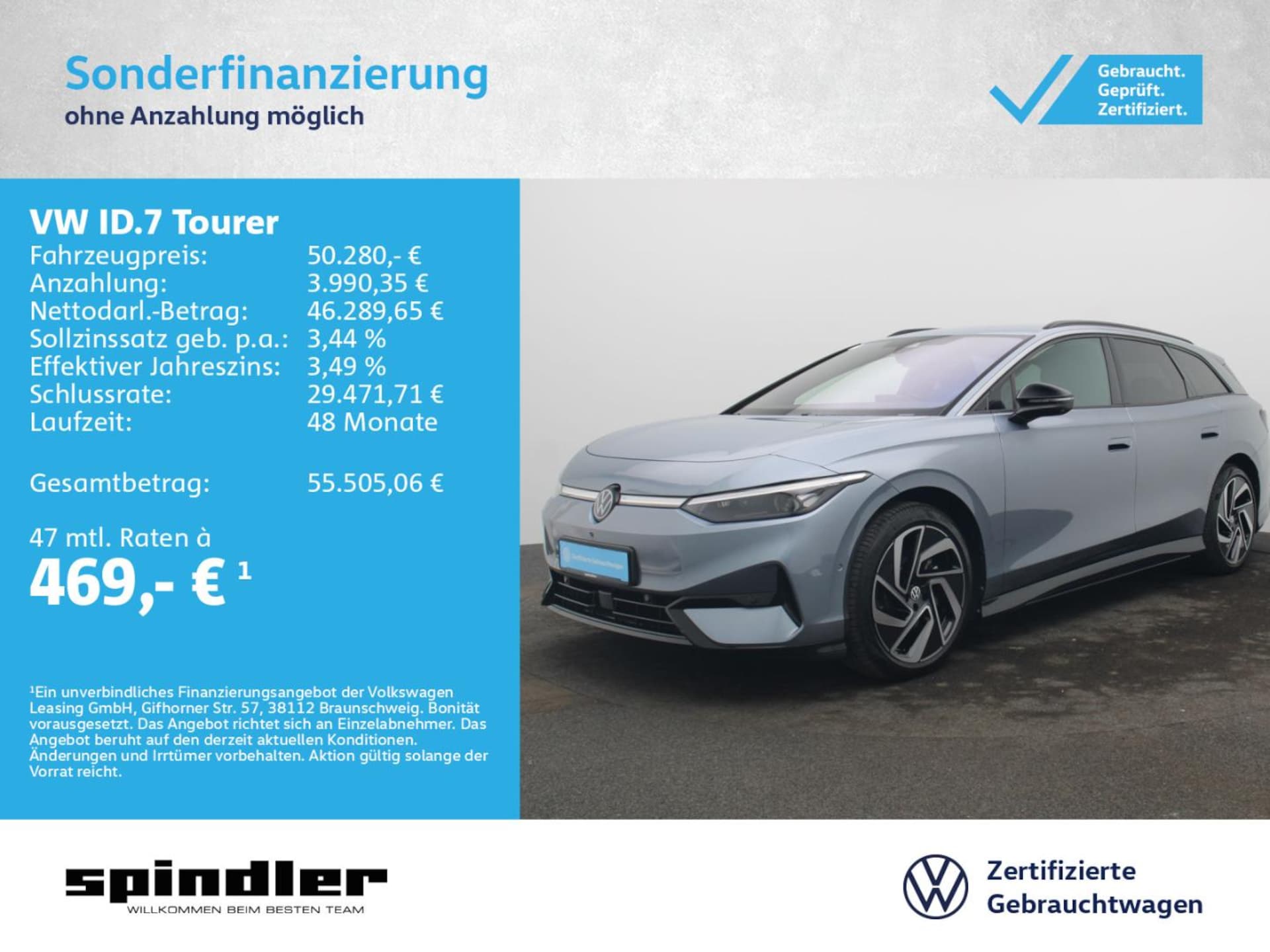 Volkswagen ID.7 Tourer Pro