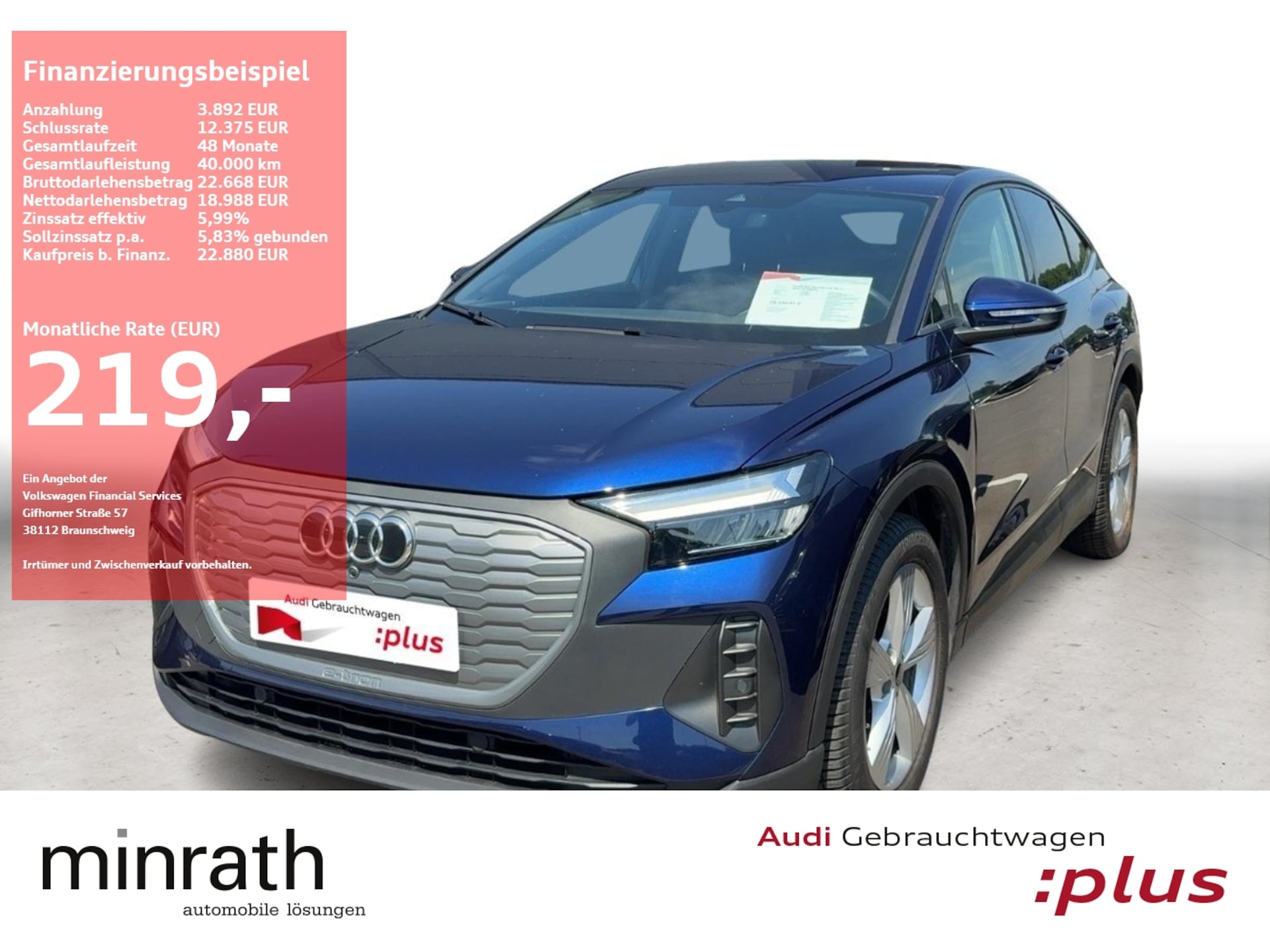Audi Q4 Sportback e-tron