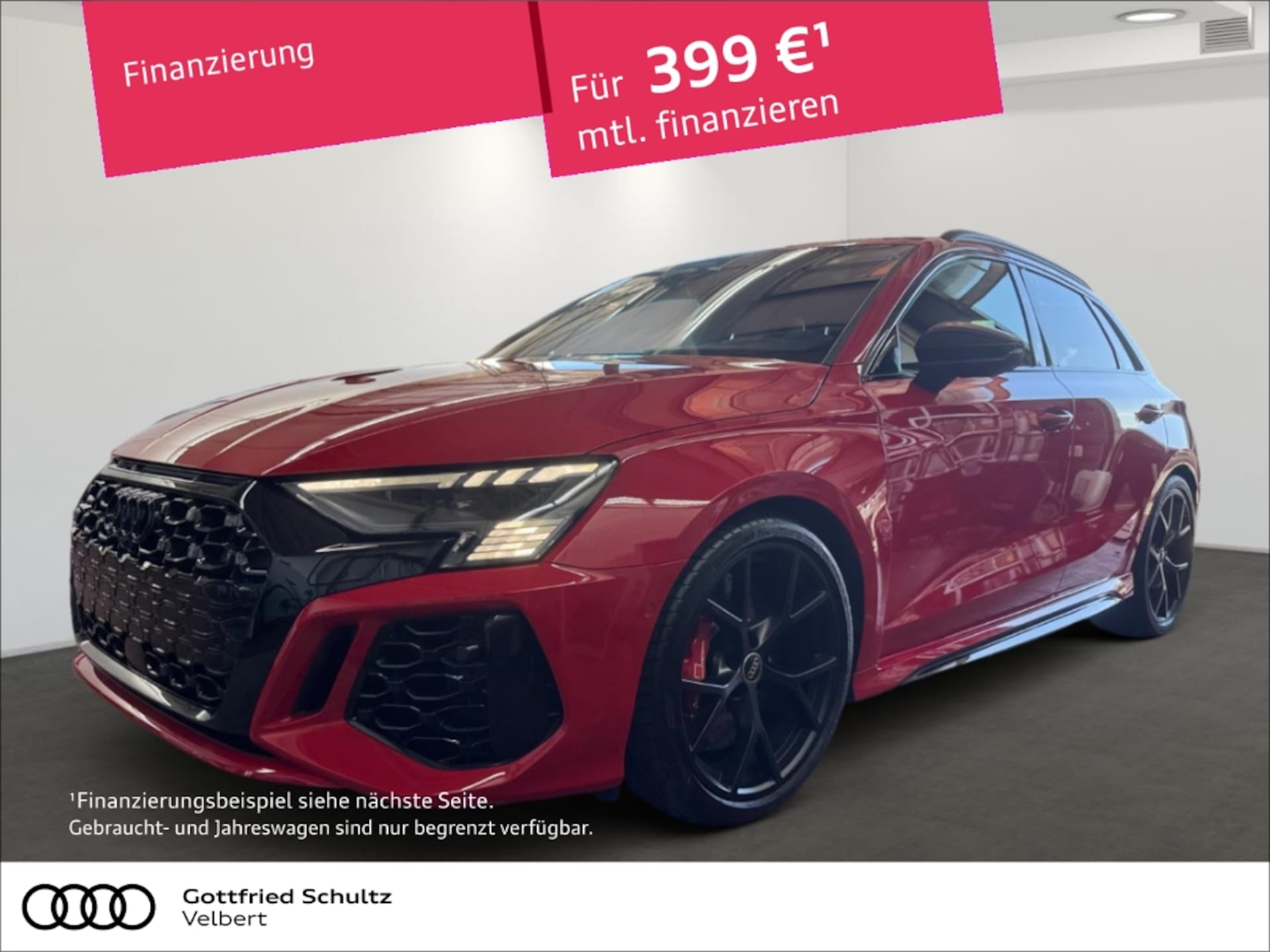 Audi RS 3 Sportback — Audi RS 3 Sportback 3 294 kW (400 PS) S tronic Sportback 2.5 TFSI quattro S tronic - RS B&O 3D Soundsystem uvm