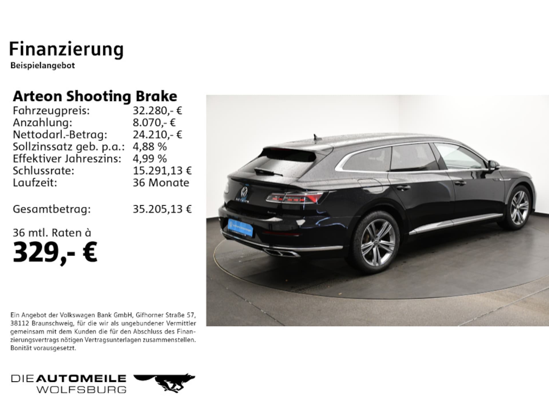 Volkswagen Arteon Shooting Brake R-Line