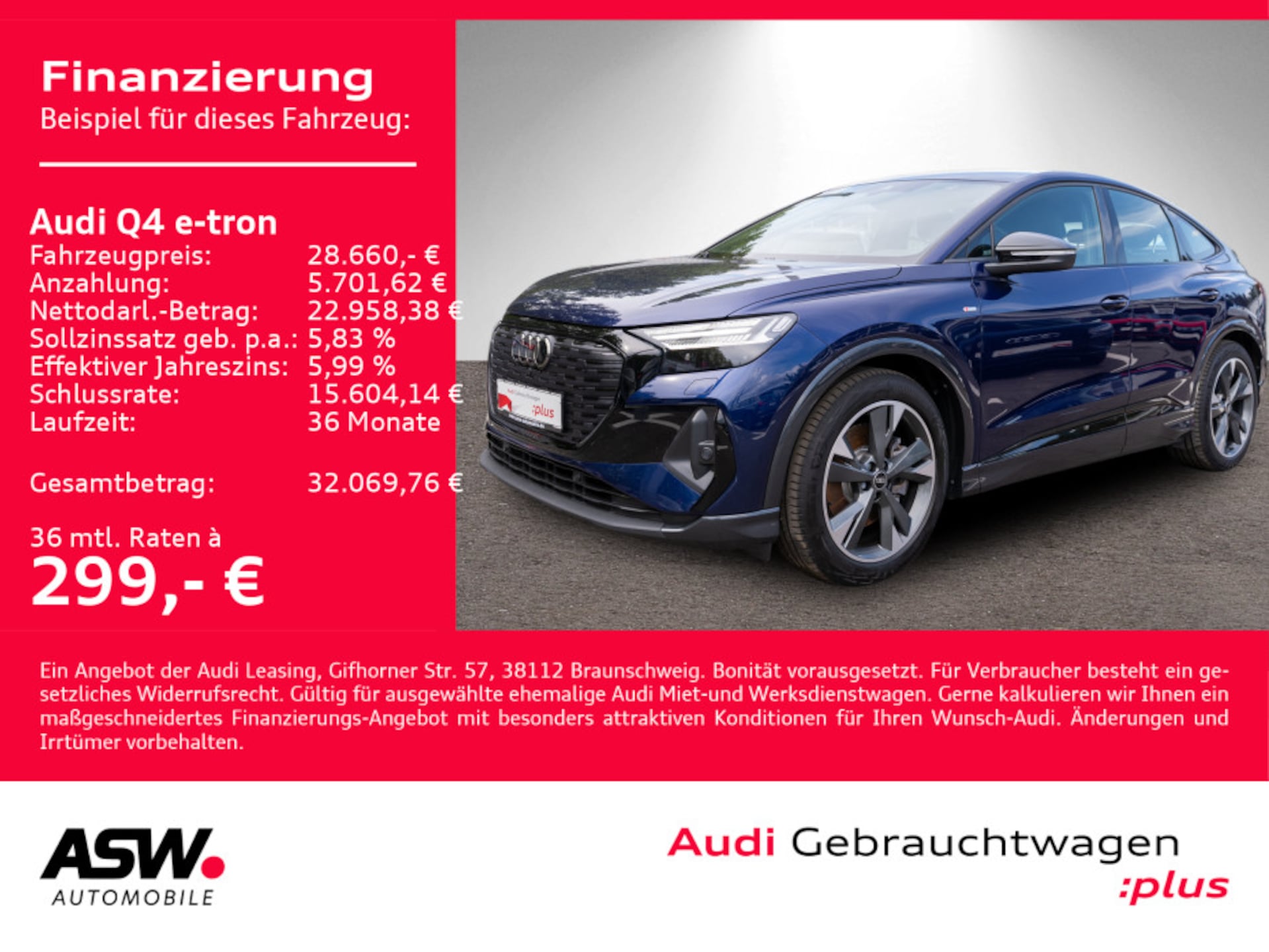 Audi Q4 Sportback e-tron