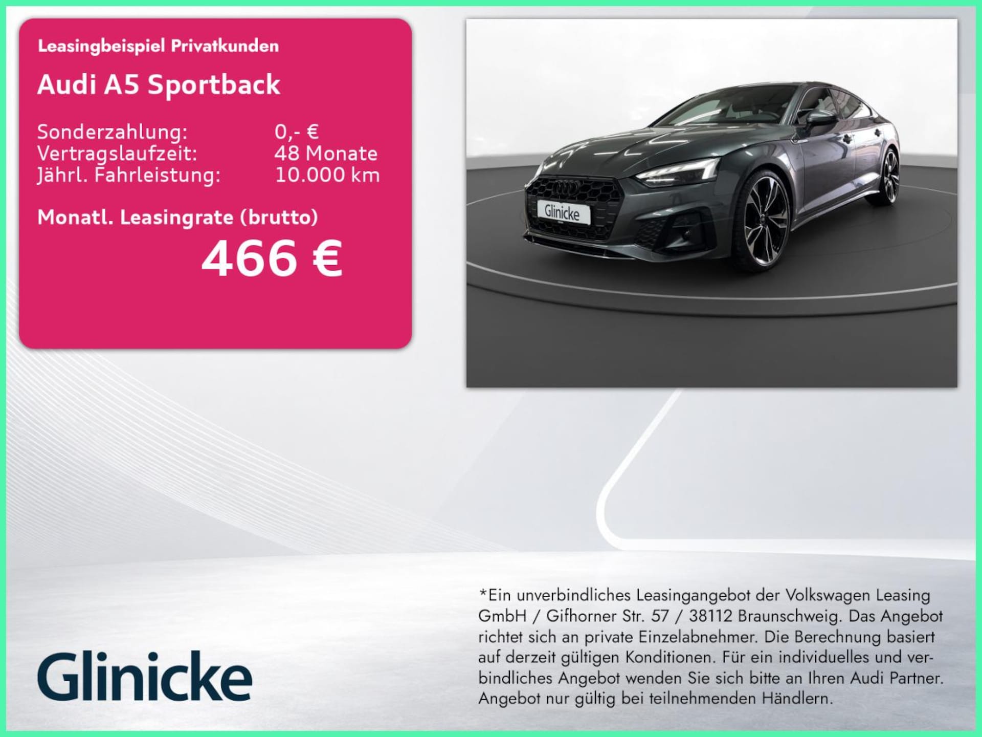 Audi A5 Sportback S line