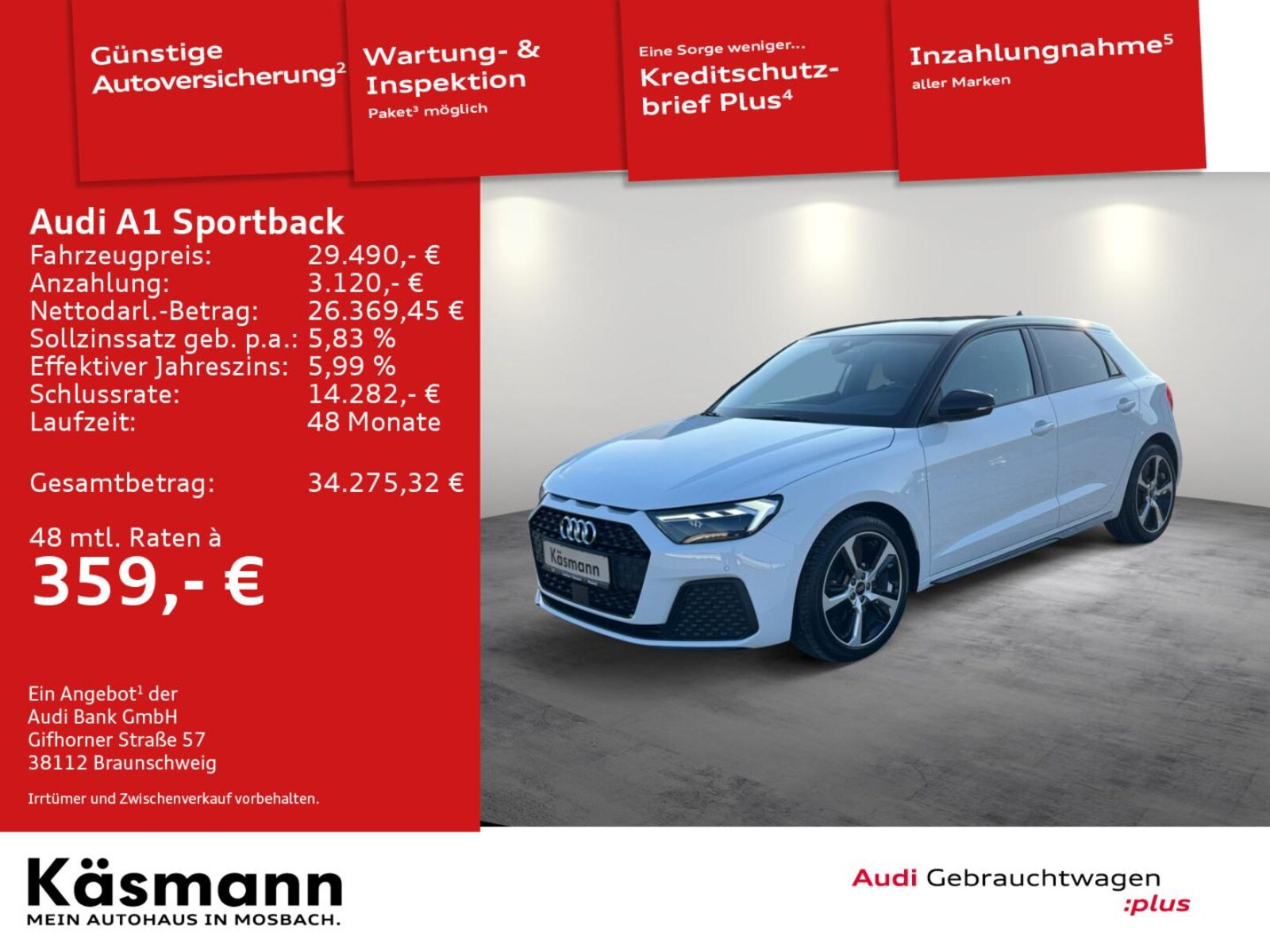 Audi A1 Sportback – Bild 2