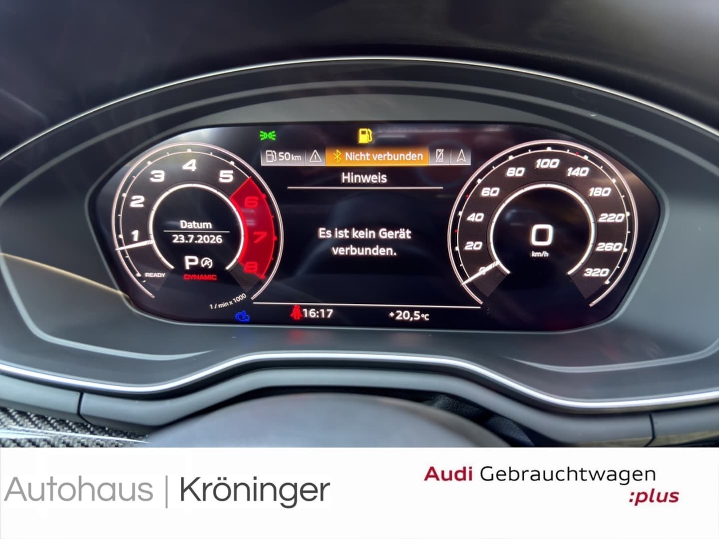 Bild über Audi RS 5 Sportback TFSI quattro tiptronic - für weitere Informationen kontaktieren Sie den Audi Partner