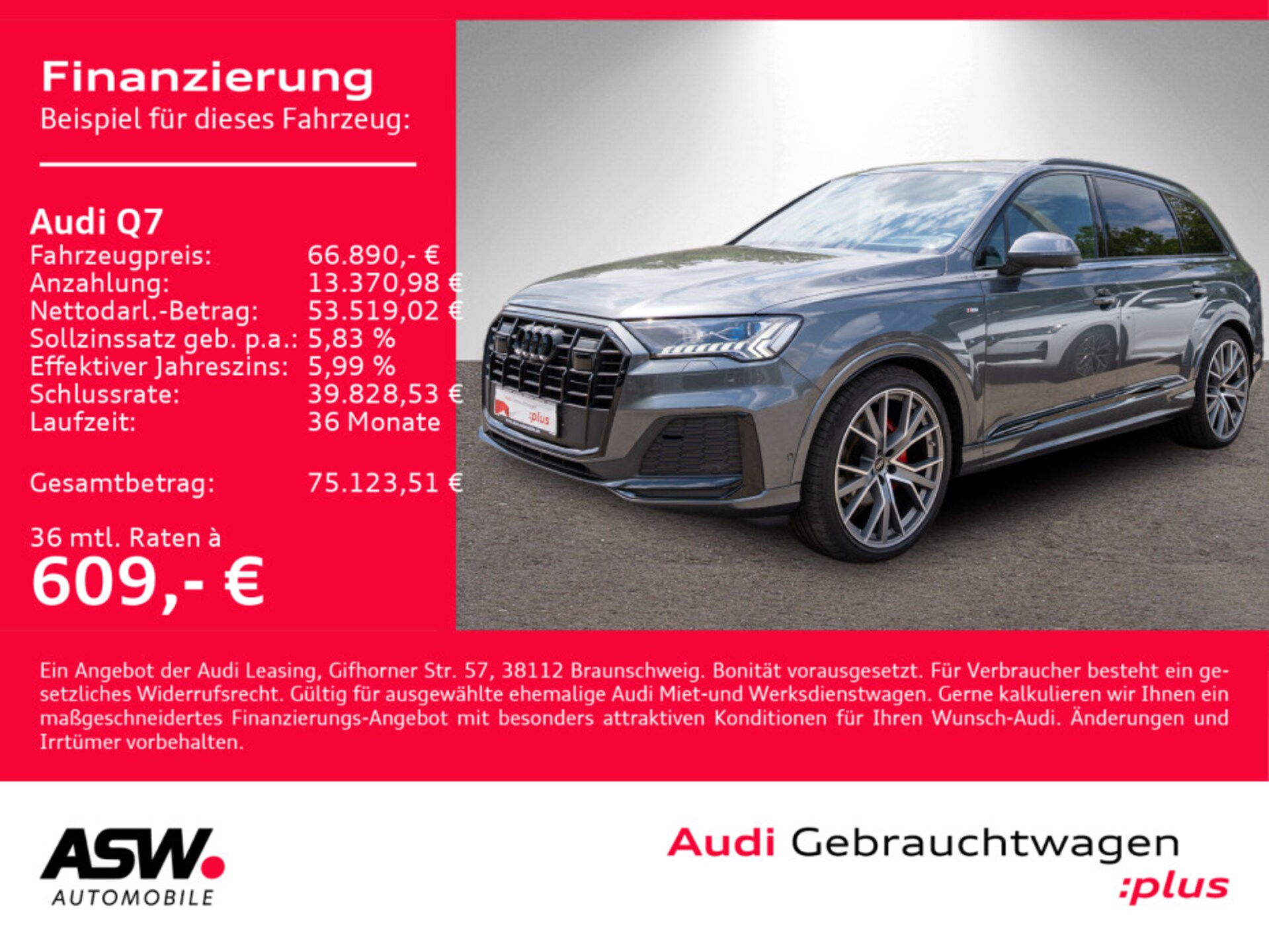 Audi Q7 SUV S line