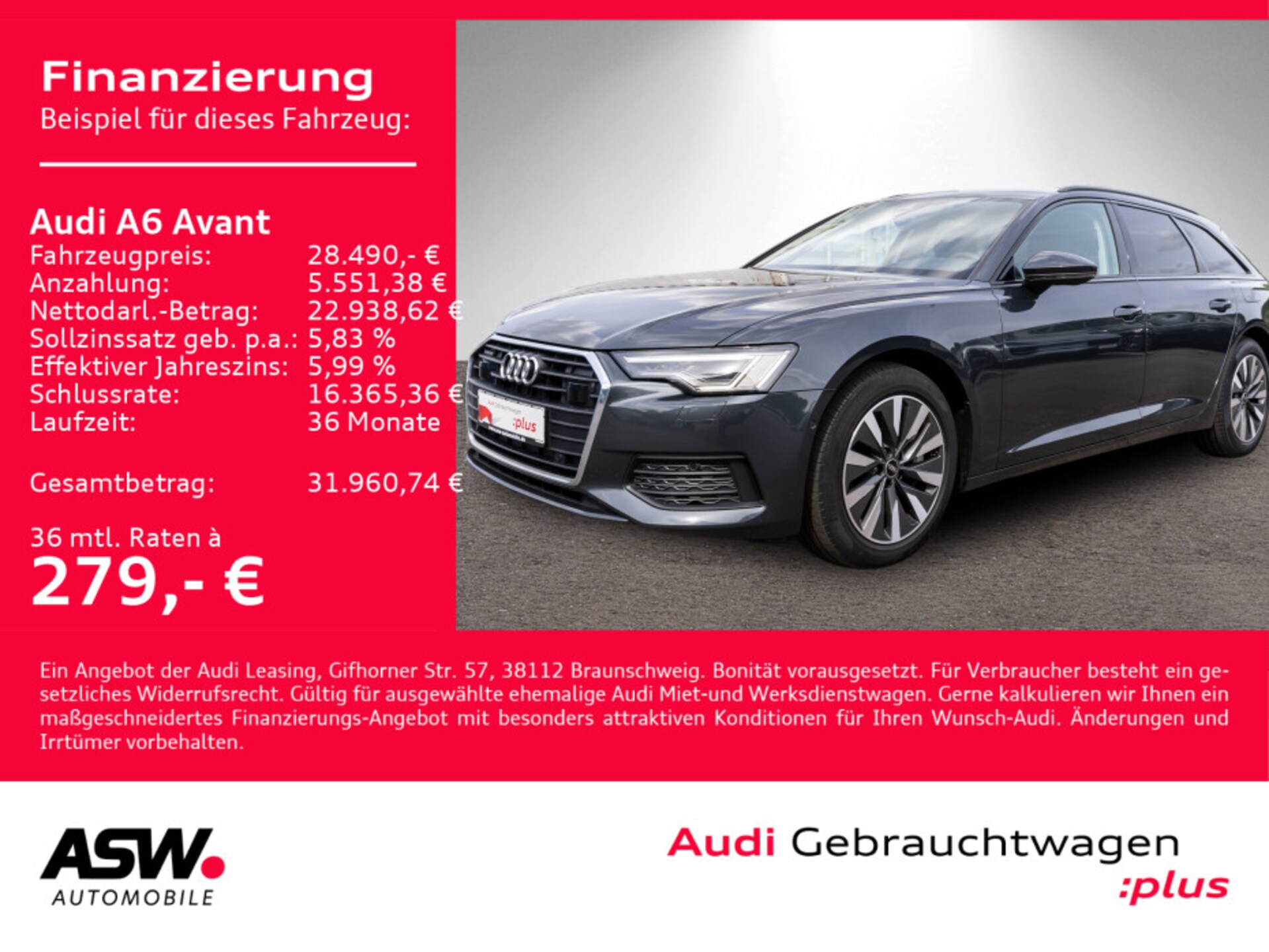 Audi A6 Avant TFSI e