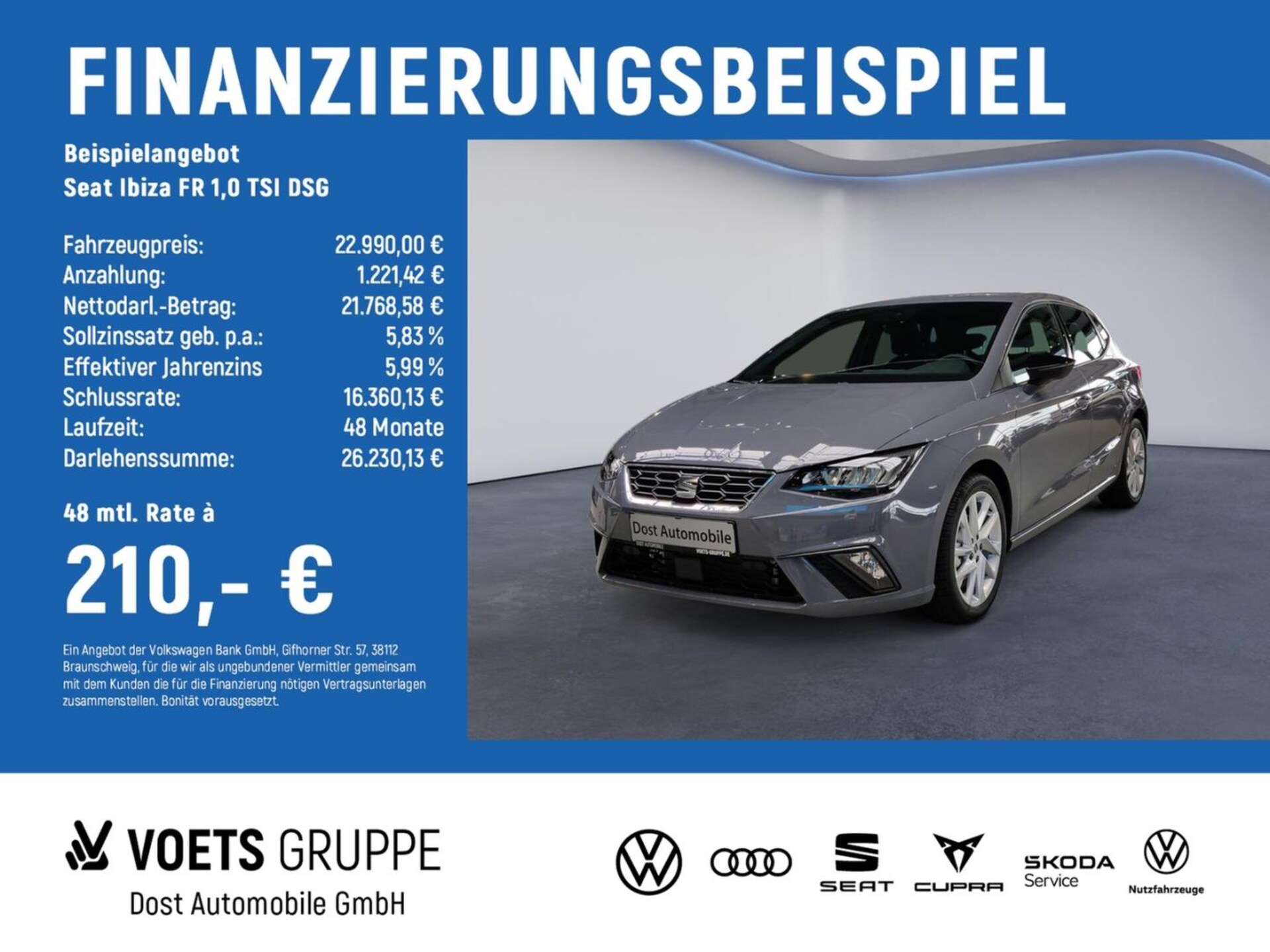 Seat Ibiza — SEAT Ibiza Ibiza FR 1,0 TSI DSG NAVI+KAMERA+SHZ