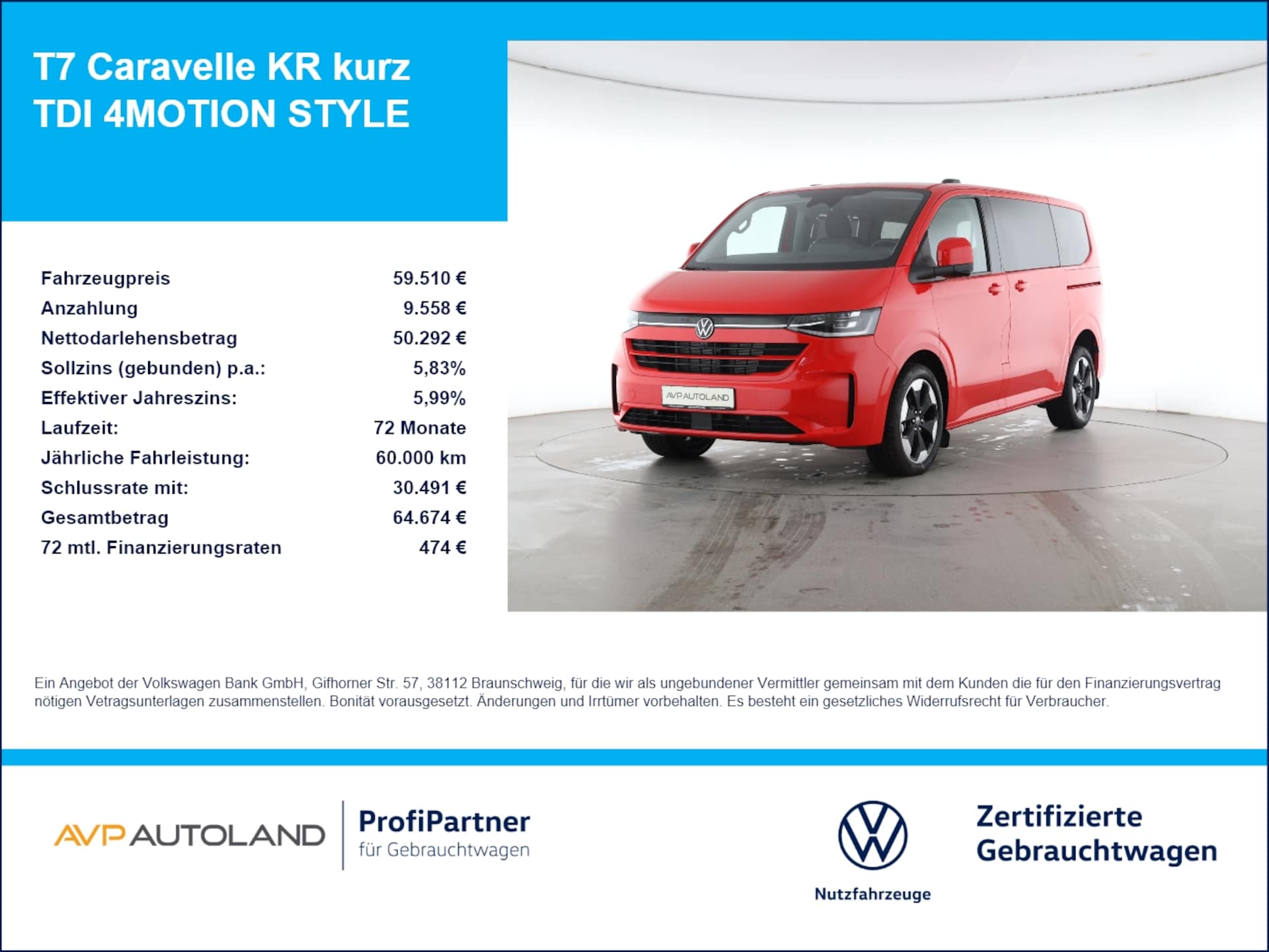 Volkswagen Caravelle Style