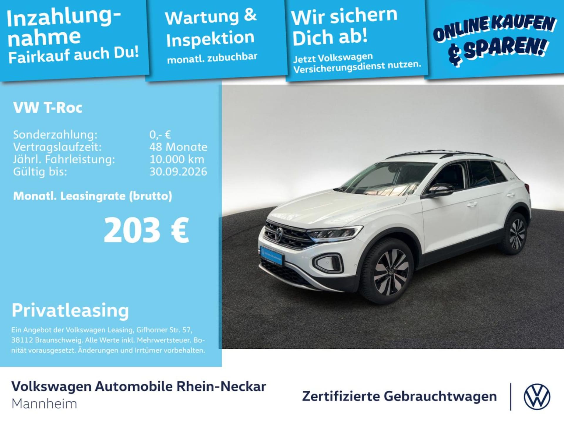 Volkswagen T-Roc Life