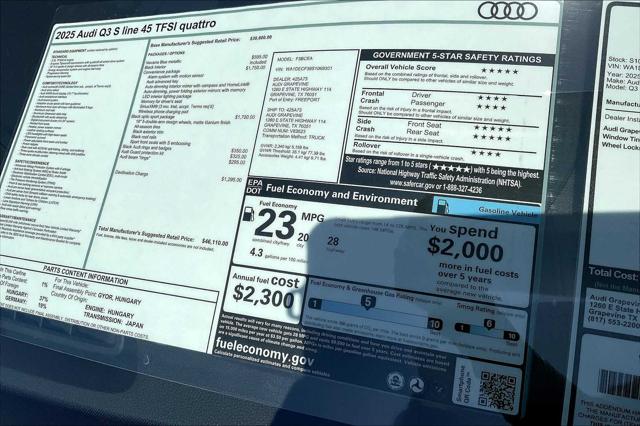 2025 Audi Q3 S Line Premium - Photo 19