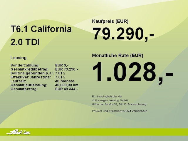 Volkswagen T6.1 California