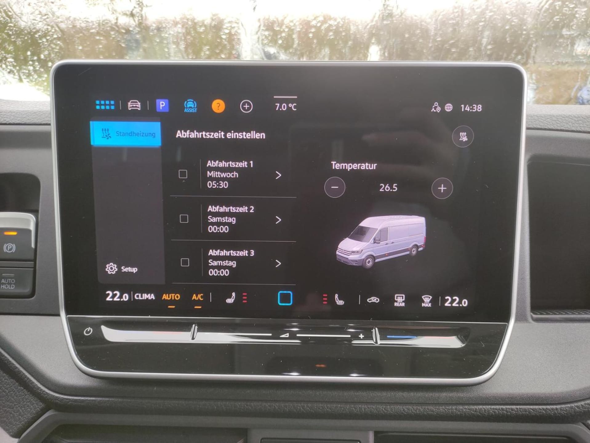 Volkswagen Crafter Kasten mittlerer Radstand