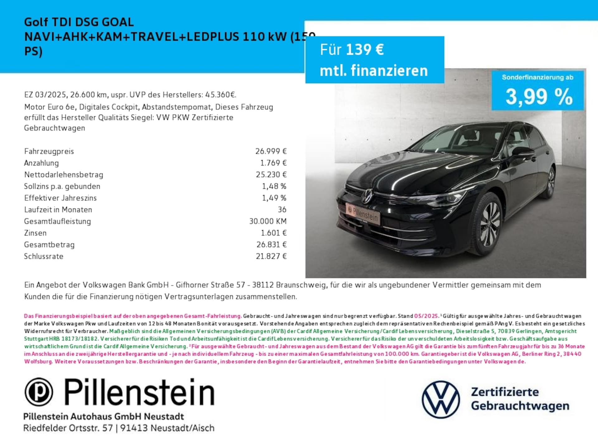 Volkswagen Golf Goal