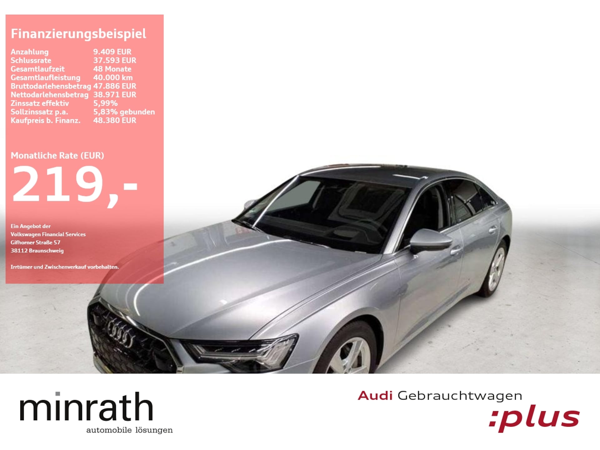 Audi A6 Limousine advanced