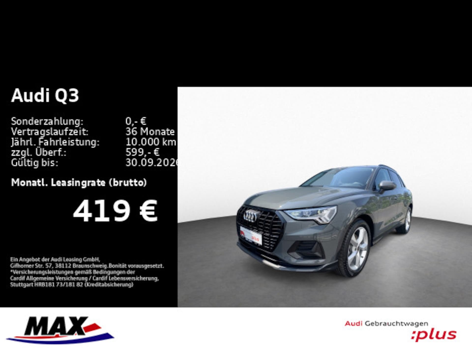 Audi Q3 SUV advanced