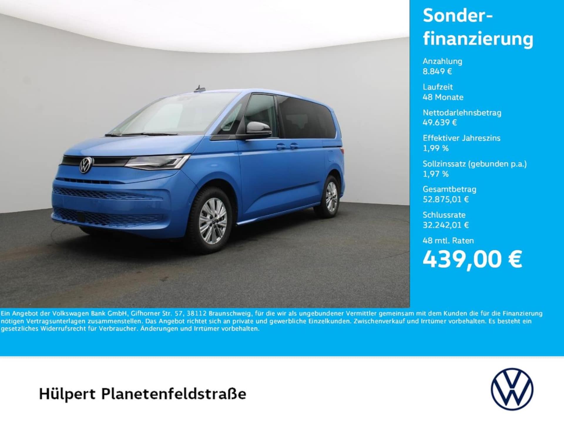 Volkswagen Multivan Basis-Modell