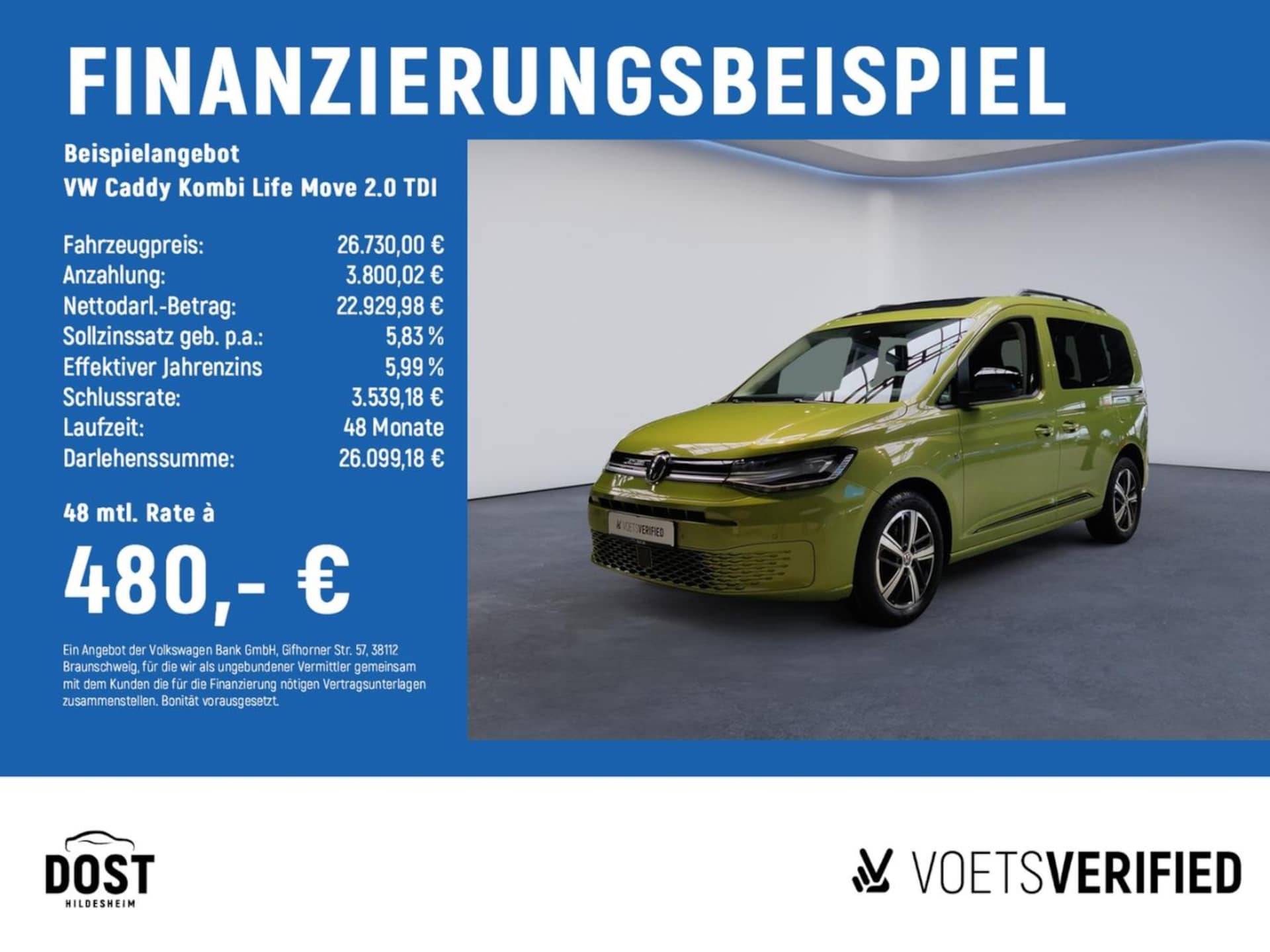 Volkswagen Caddy Life