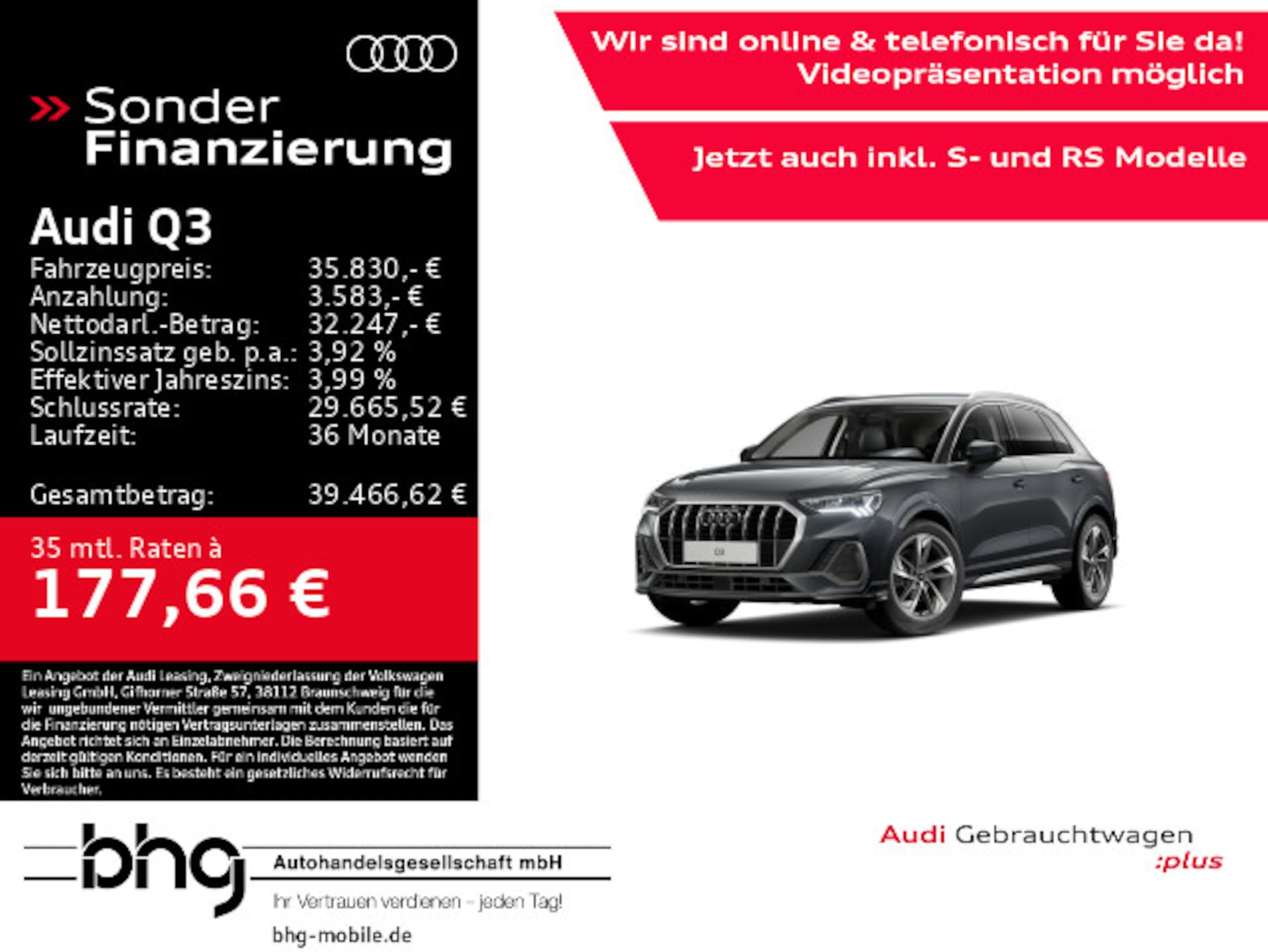 Audi Q3 SUV S line