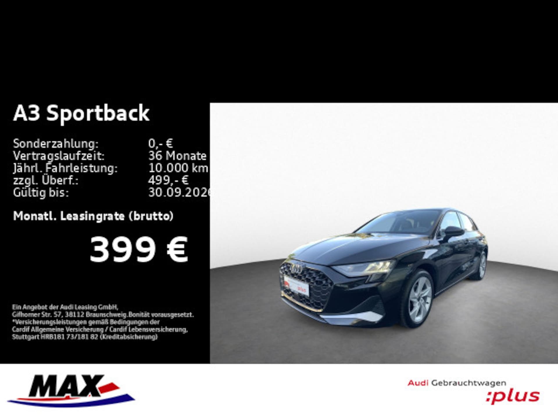 Audi A3 Sportback Advanced