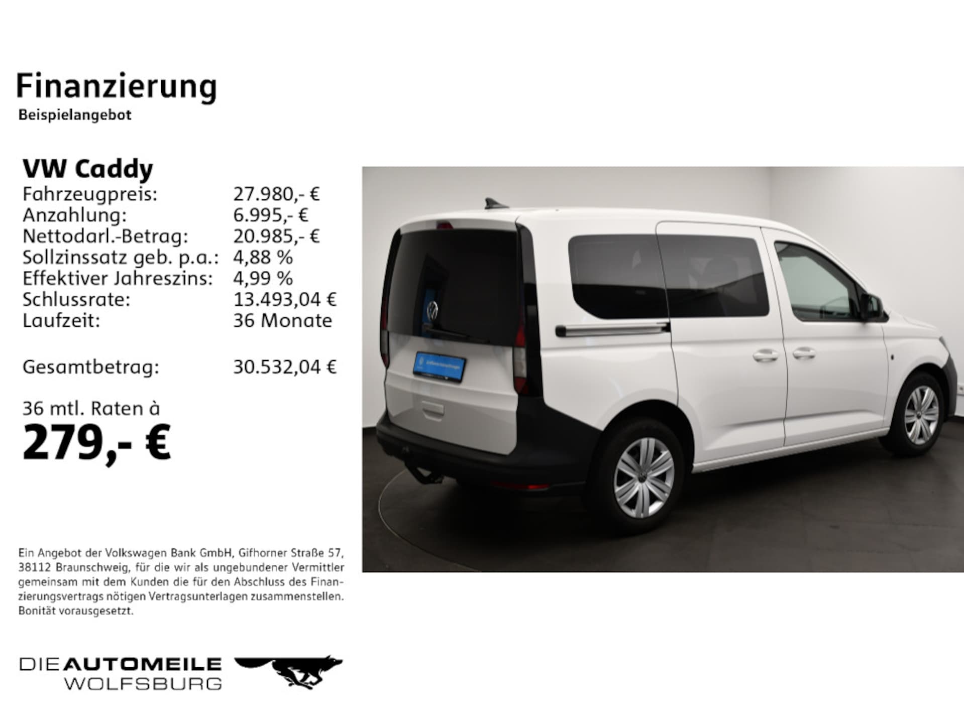Volkswagen Caddy Basis-Modell