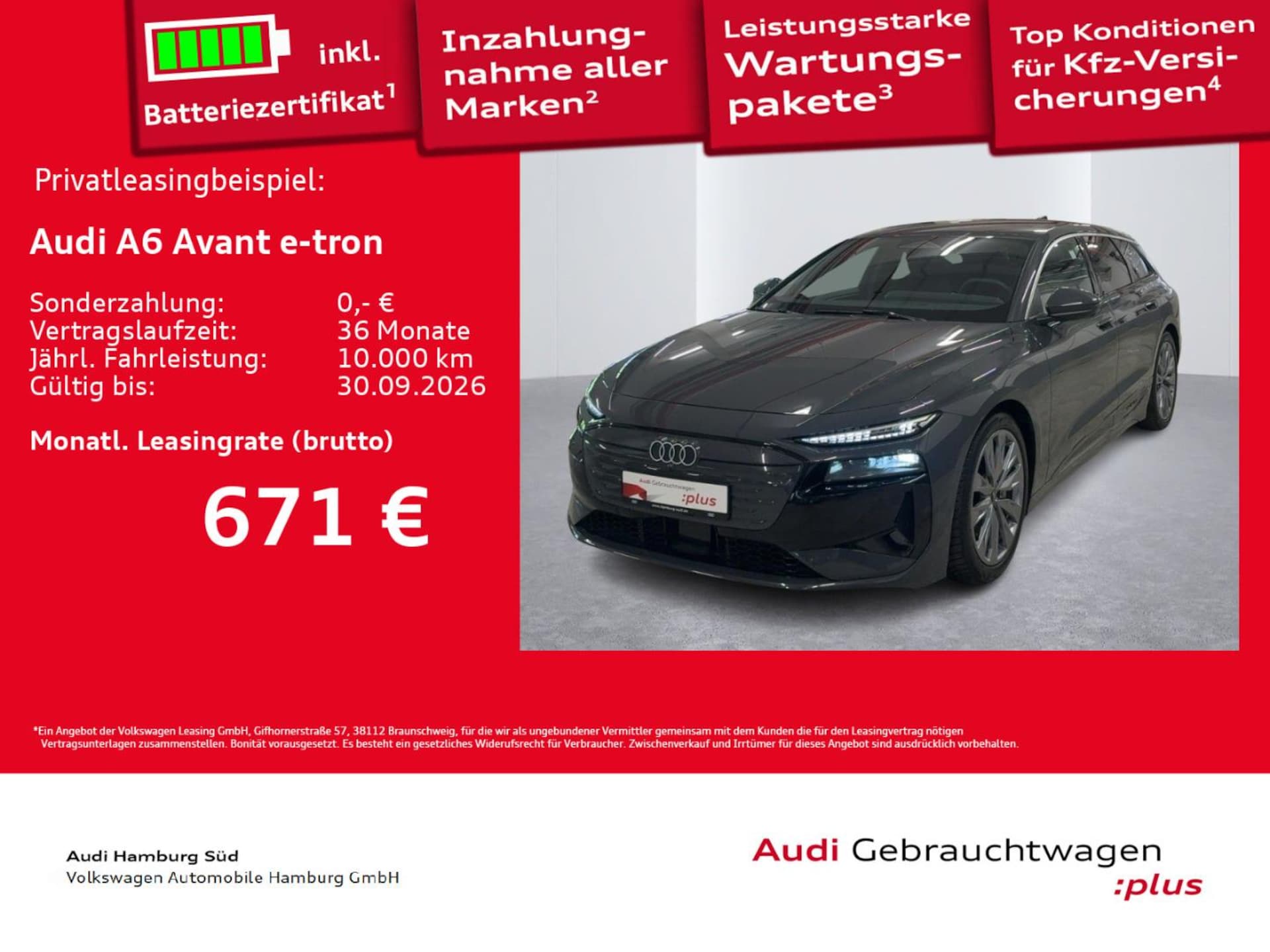 Audi A6 Avant e-tron