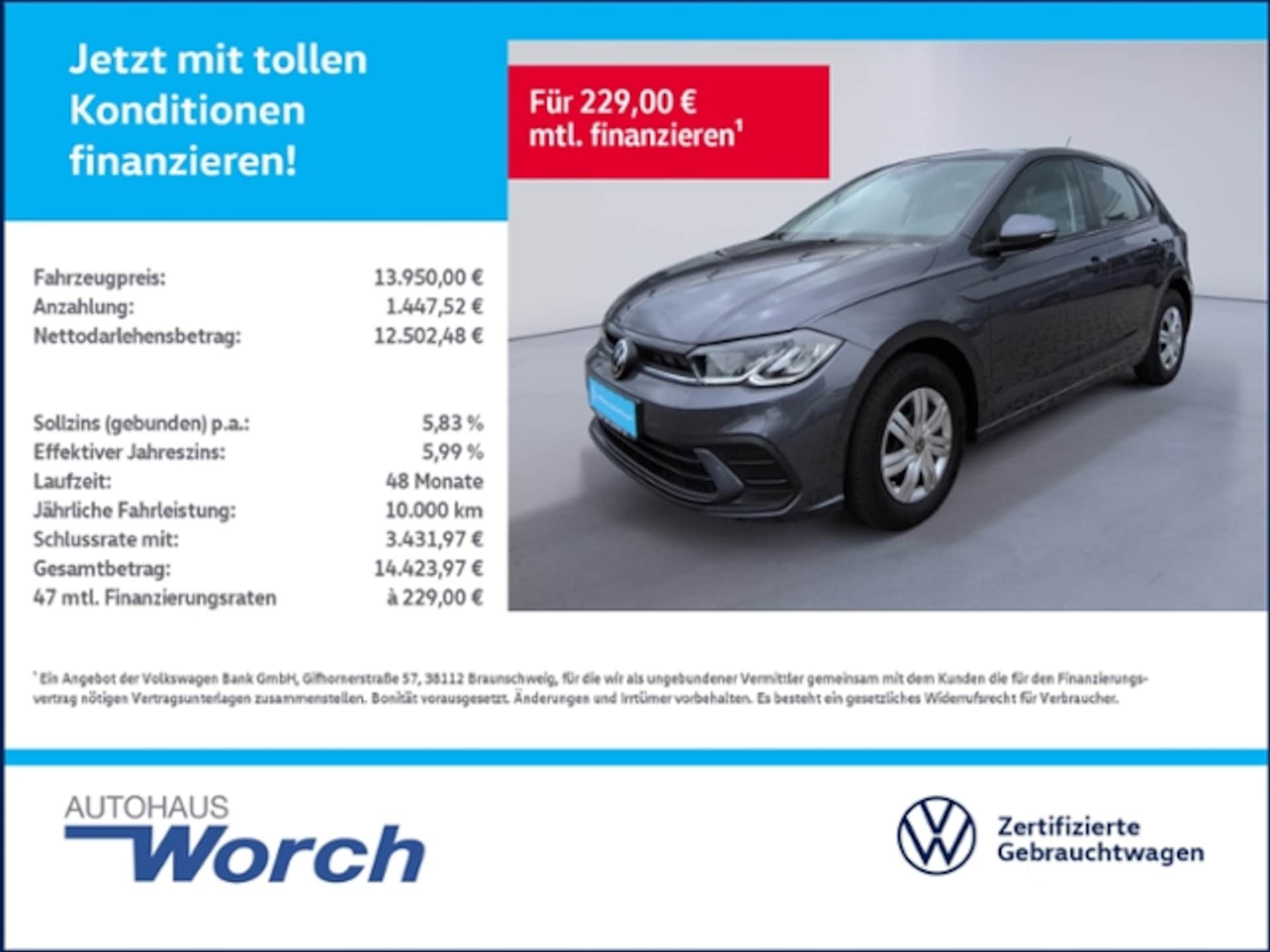 Volkswagen Polo Basis-Modell