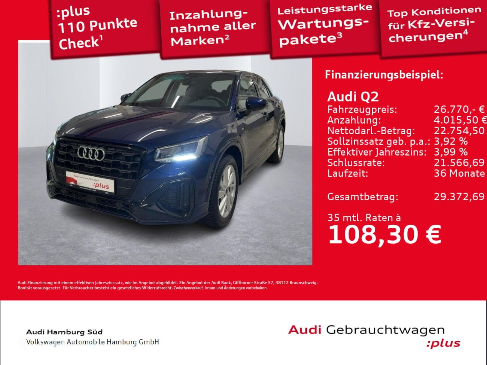 Audi Q2 S line