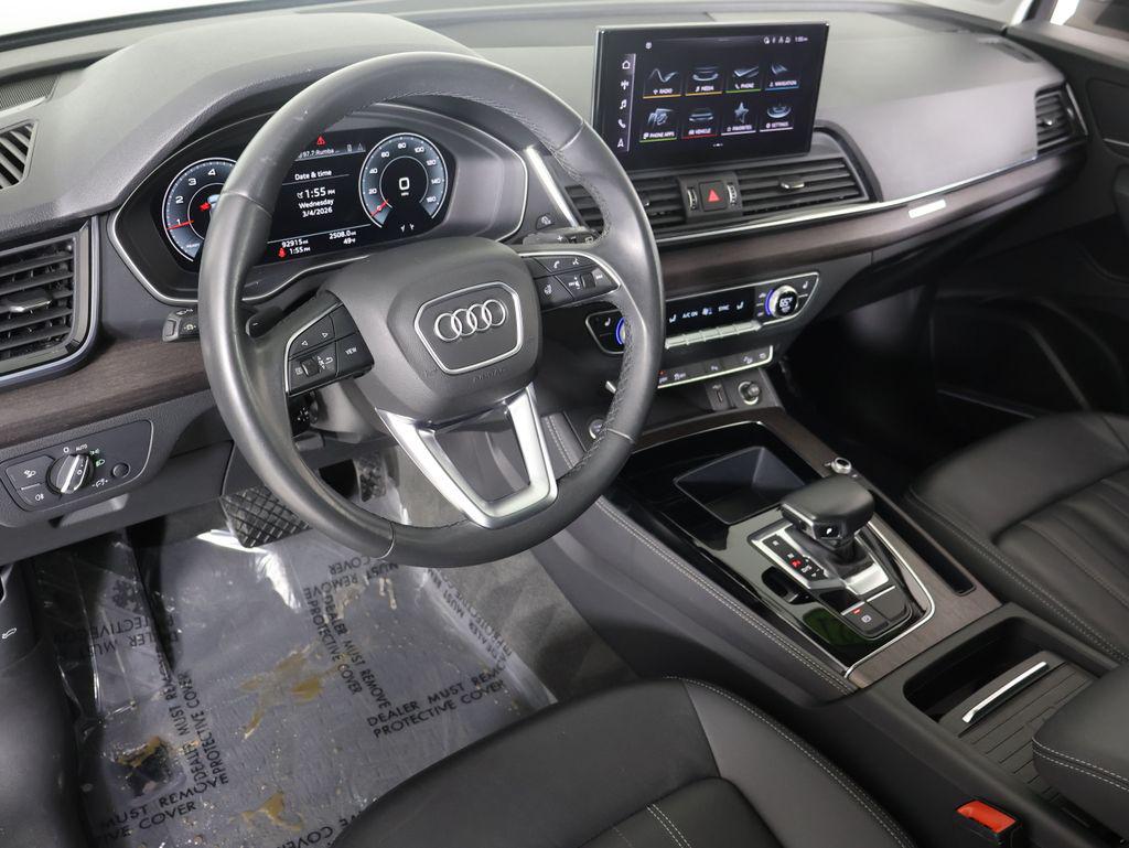 Used 2021 Audi Q5 Premium Plus with VIN WA1BAAFY7M2023451 for sale in Norwell, MA