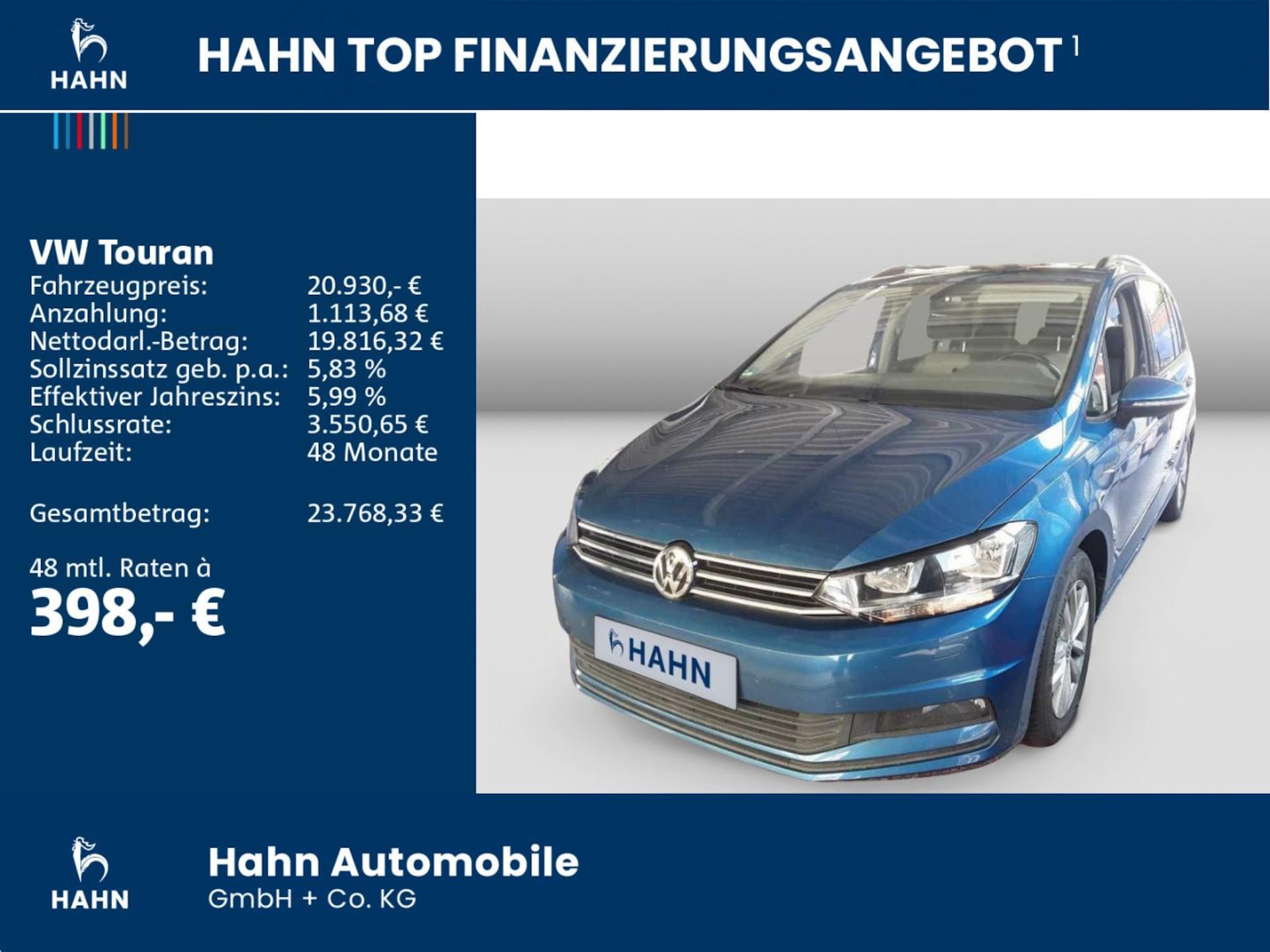 Volkswagen Touran Comfortline