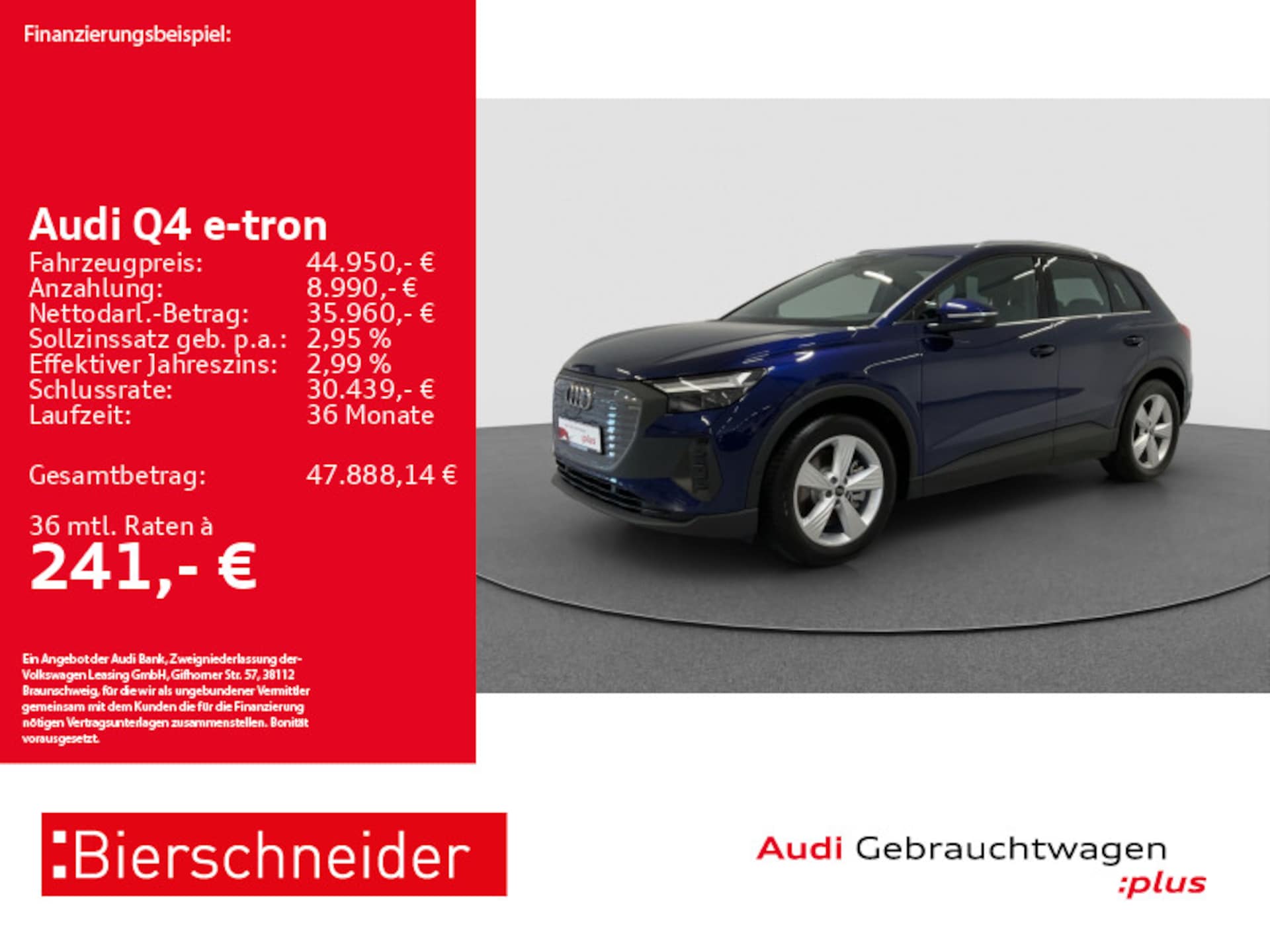 Audi Q4 e-tron