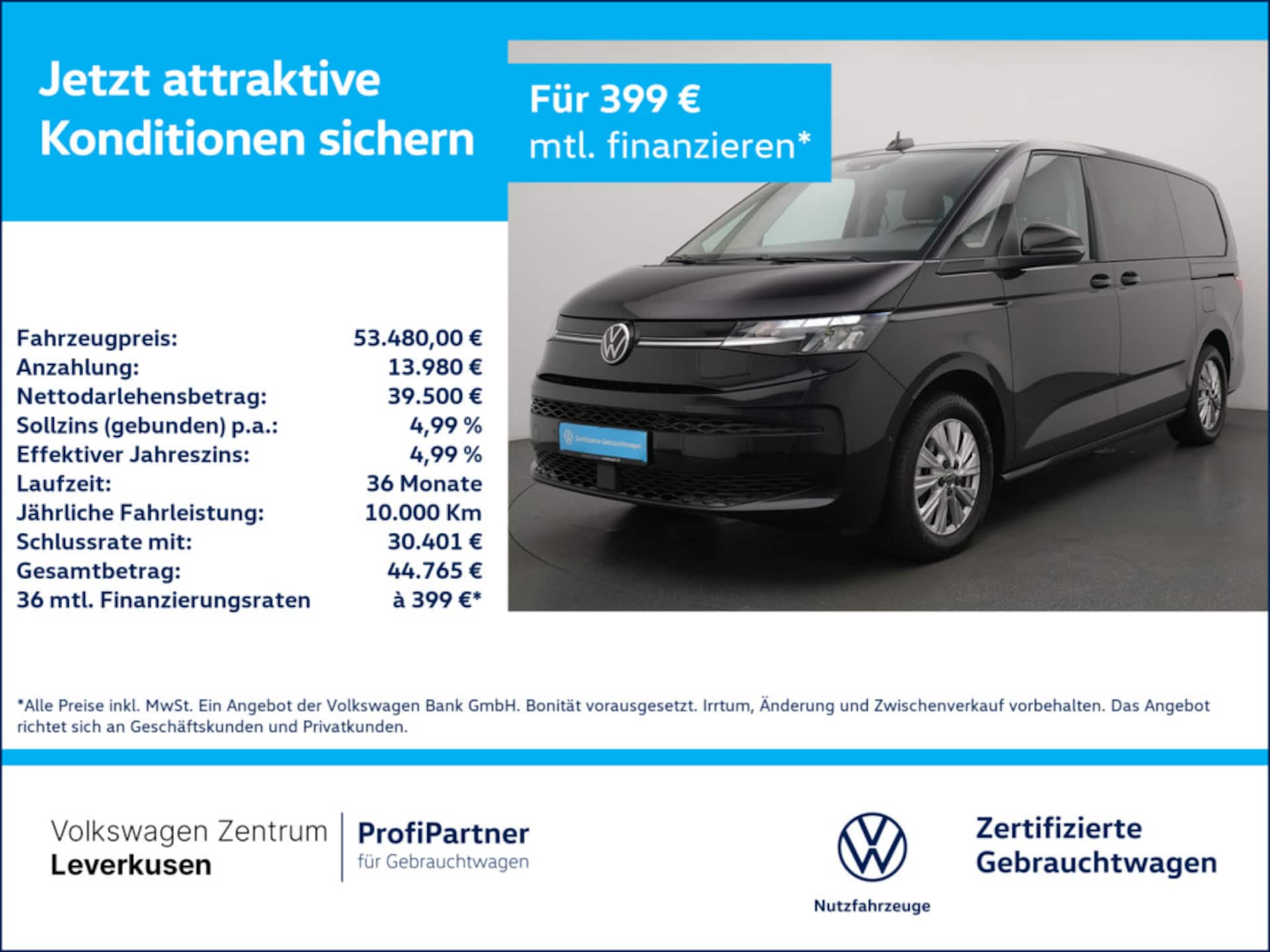 Volkswagen Multivan Langversion Life