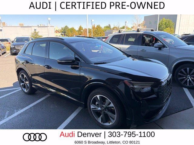 Certified 2024 Audi Q4 e-tron Prestige with VIN WA1MUBFZ6RP060743 for sale in Littleton, CO