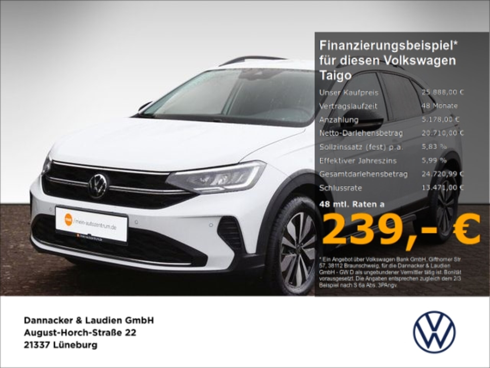 Volkswagen Taigo Goal