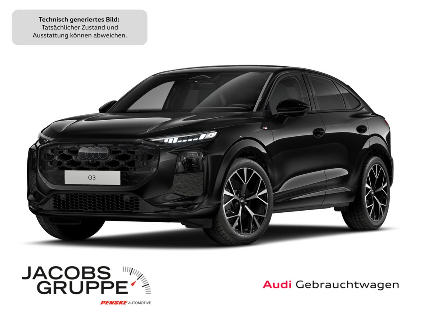 Bild über Audi Q3 Sportback TDI 110 kW S tronic - für weitere Informationen kontaktieren Sie den Audi Partner