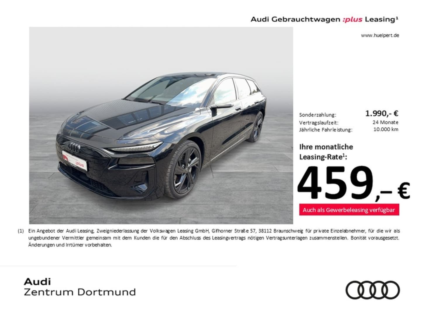 Bild über Audi A6 Avant e-tron e-tron performance - für weitere Informationen kontaktieren Sie den Audi Partner
