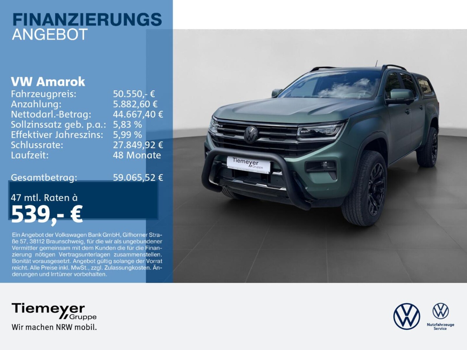 Volkswagen Amarok DoubleCab