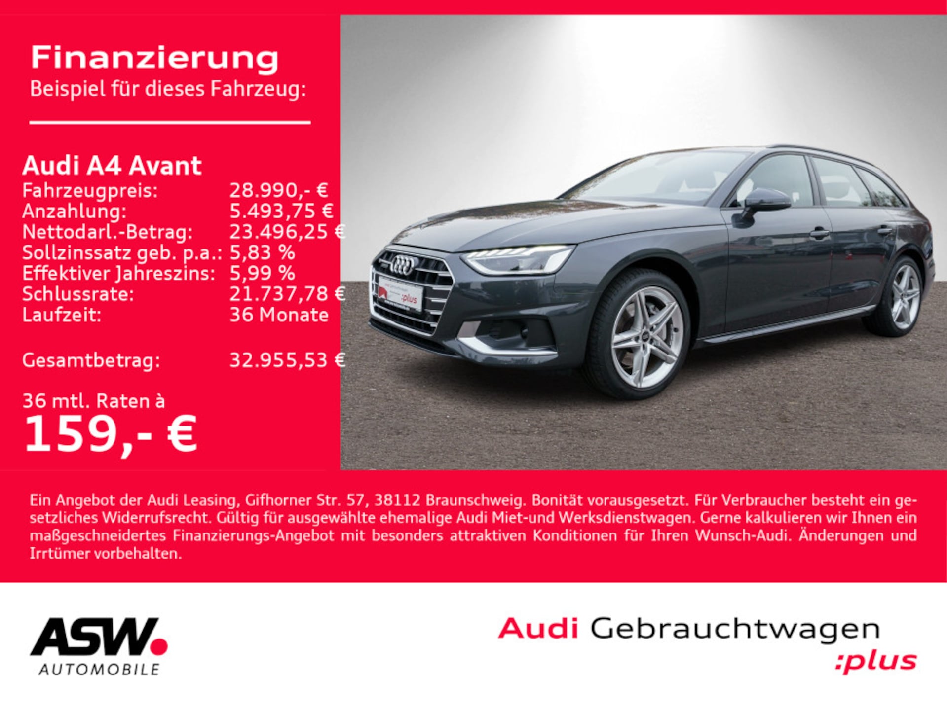 Audi A4 Avant Advanced