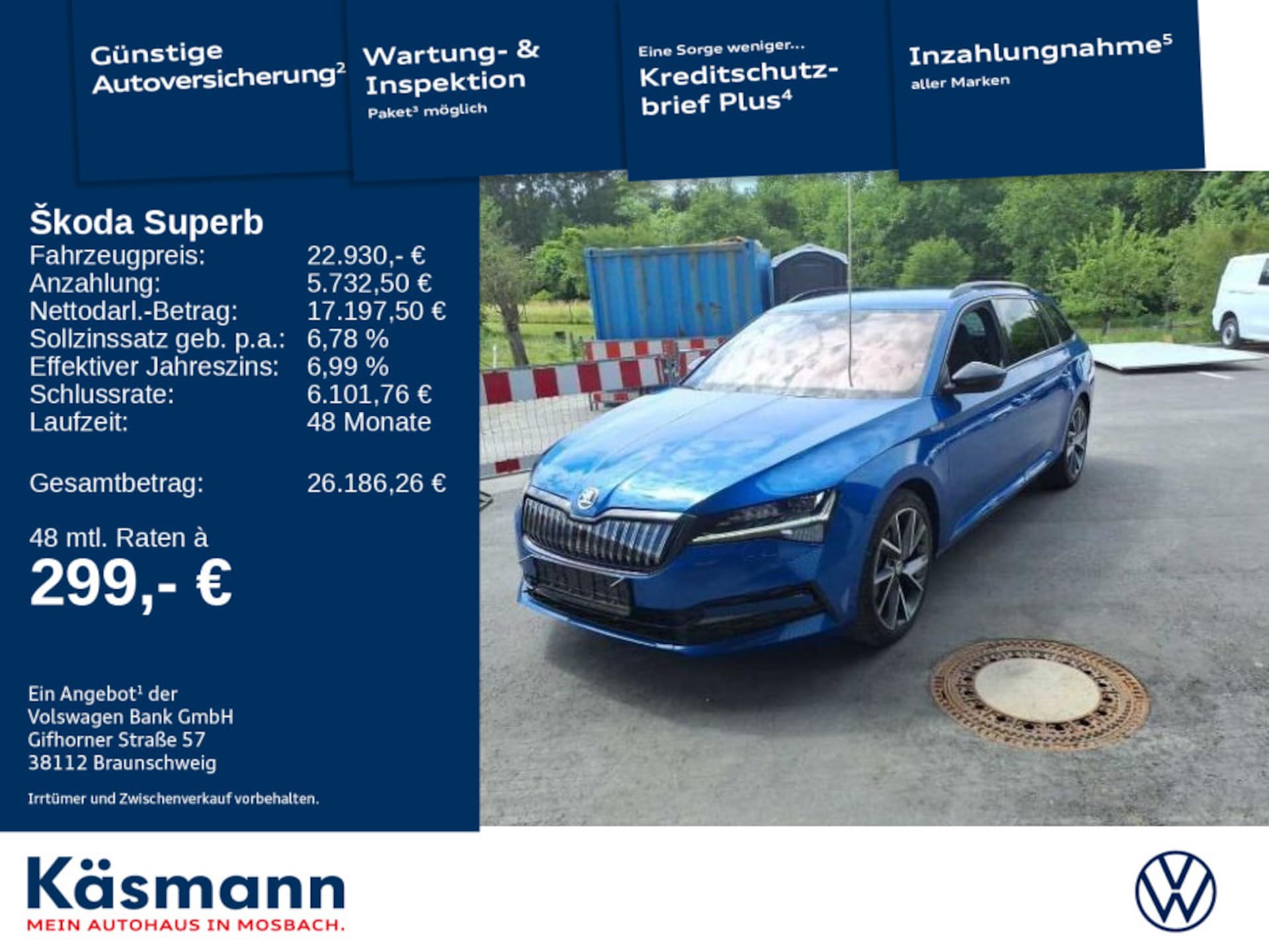 Skoda Superb Combi Sportline